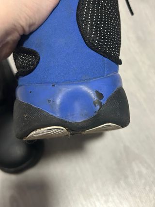 Jordan 13 Negro y Azul