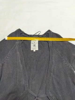 Chaleco punto gris Tom Tailor Talla L