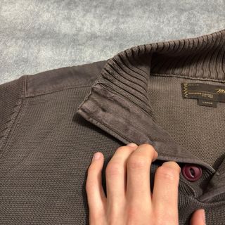 Maglione Marlboro Classics |Collo Alto Marrone | L