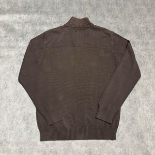 Maglione Marlboro Classics |Collo Alto Marrone | L