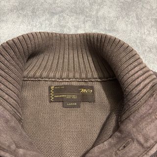 Maglione Marlboro Classics |Collo Alto Marrone | L