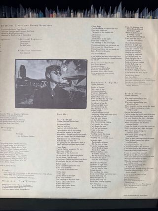 Robbie Robertson con U2. Vinilo