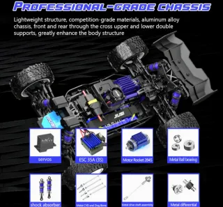 Coche RC 1/12 Buggy Pro 4WD