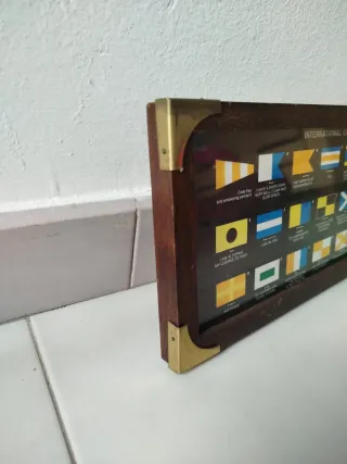 Cuadro Señales Marítimas Código Internacional