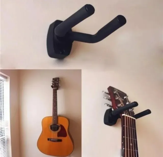 2 SOPORTES DE PARED PARA GUITARRA