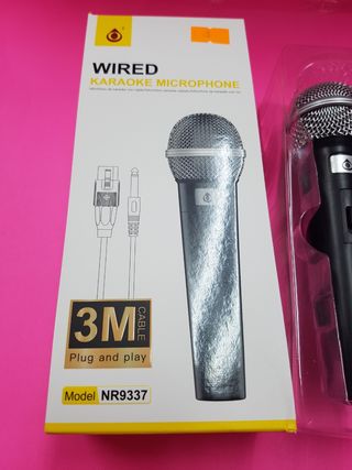 Micrófono Karaoke Wired NR9337