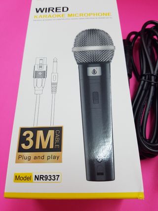Micrófono Karaoke Wired NR9337