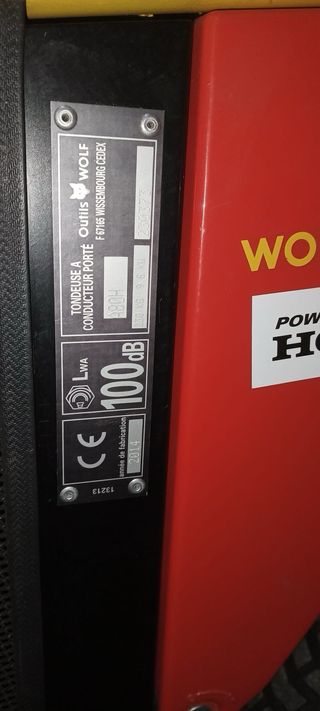 Cortacésped WOLF A80 H