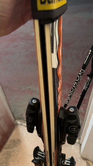 Esquís Alpinos con Bastones Salomon