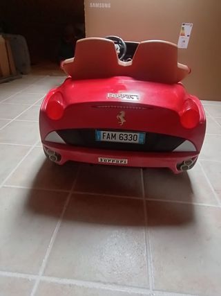 Coche Eléctrico Infantil Ferrari California