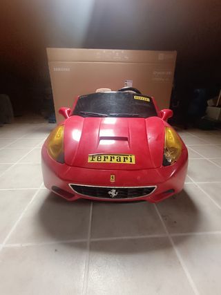 Coche Eléctrico Infantil Ferrari California