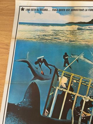El Tesoro de los Tiburones - Cartel Película