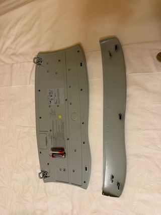 Teclado Logitech Ergonómico Beige/Gris