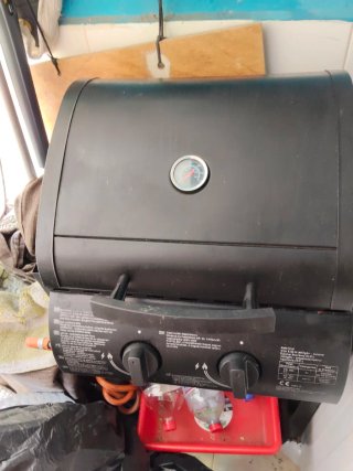 Barbacoa de gas Denver 2 fuegos