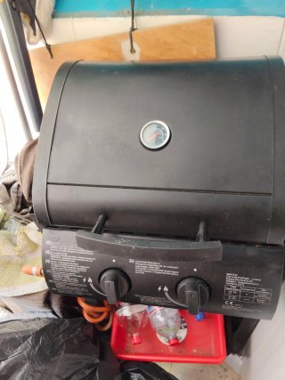 Barbacoa de gas Denver 2 fuegos