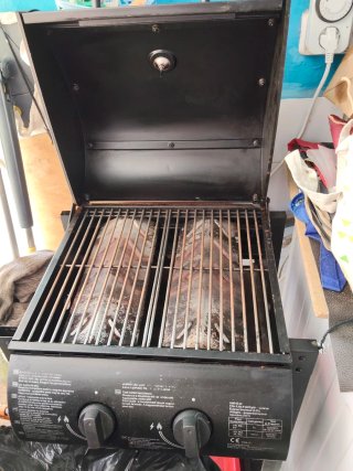 Barbacoa de gas Denver 2 fuegos