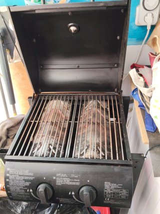 Barbacoa de gas Denver 2 fuegos
