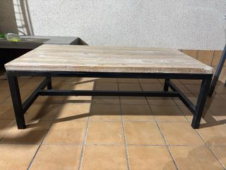 Mesa de centro de madera