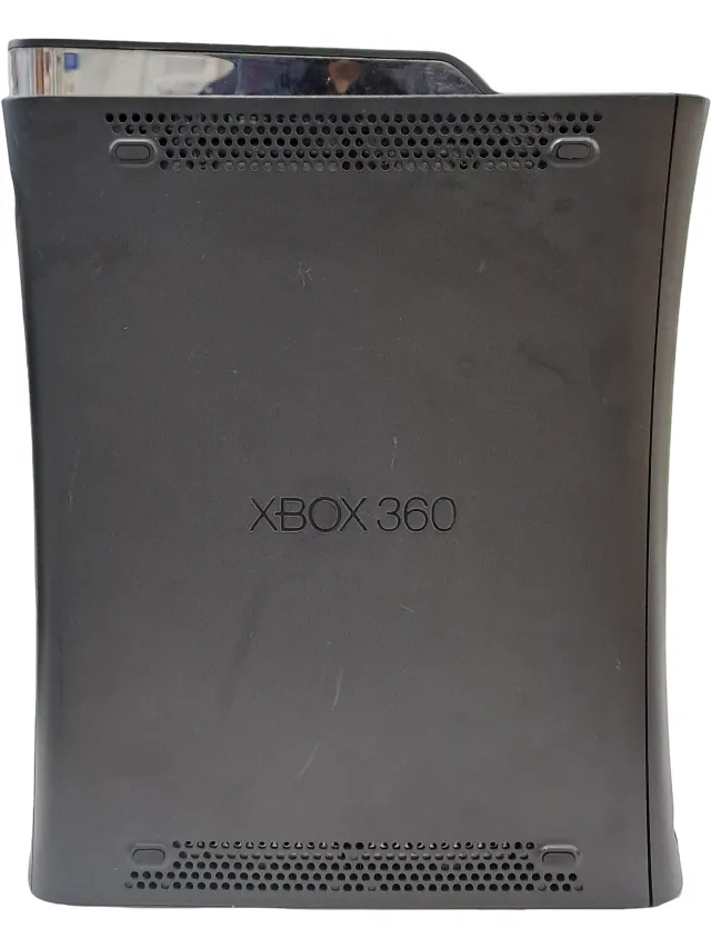 Xbox 360 Elite FAT Negra Jasper 2009 *con grieta*