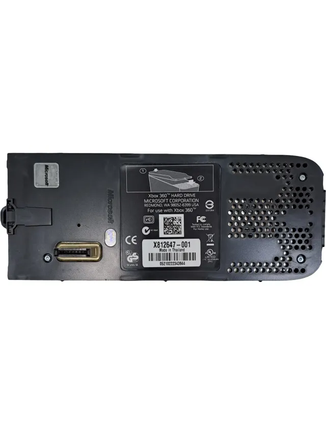 Xbox 360 Elite FAT Negra Jasper 2009 *con grieta*