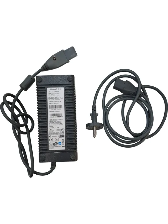 Xbox 360 Elite FAT Negra Jasper 2009 *con grieta*