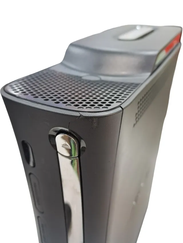 Xbox 360 Elite FAT Negra Jasper 2009 *con grieta*