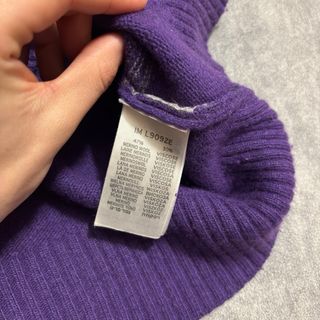 Lee Maglione Lana Merino Cashmere Viola L