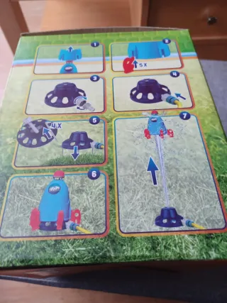 Juego de agua Splash Rocket Launcher