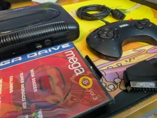 Mega Drive 2 RGB Switchless 50-60 hz Juego & Mando