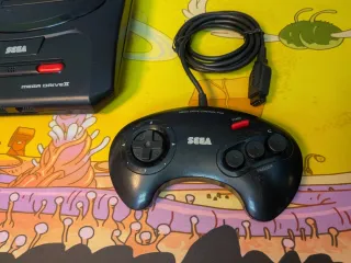 Mega Drive 2 RGB Switchless 50-60 hz Juego & Mando