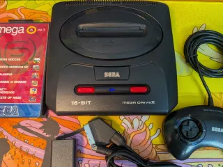 Mega Drive 2 RGB Switchless 50-60 hz Juego & Mando