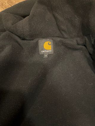 Chaqueta Carhartt cuadros gris y negra