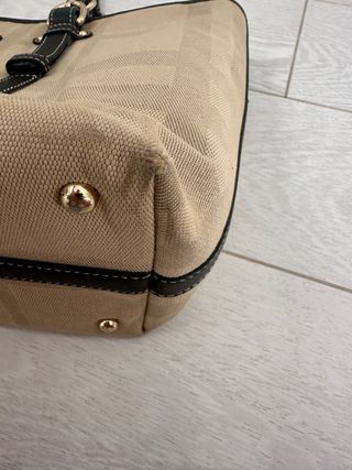 Bolso Burberry Beige y Negro