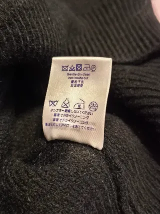 Maglione Louis Vuitton Logo LV Nero