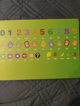 Juego Matemáticas Educativo Sumas Números Frutas