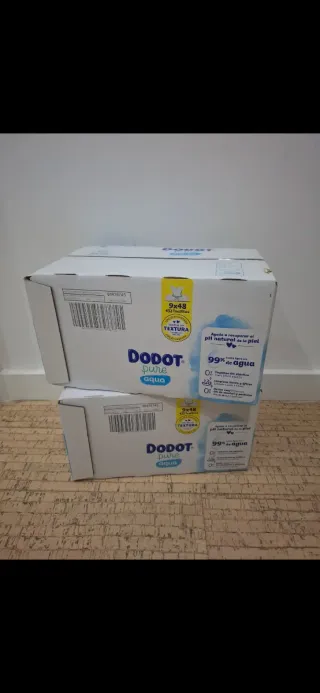 Toalhitas Dodot Pure Aqua 9x48