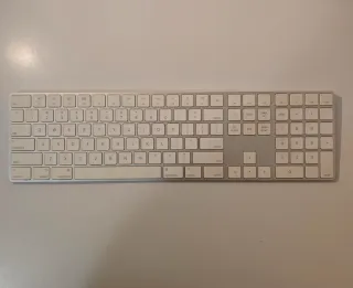 Teclado Numérico Apple Magic Keyboard Plata