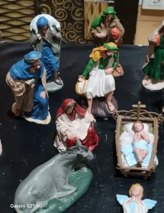 Lote Figuras Belén PVC 15cm