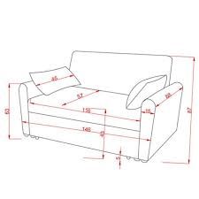 Sofá Cama Gris Ciro