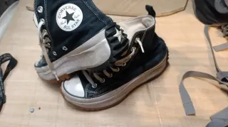 Converse mujer zapatillas negras número 39