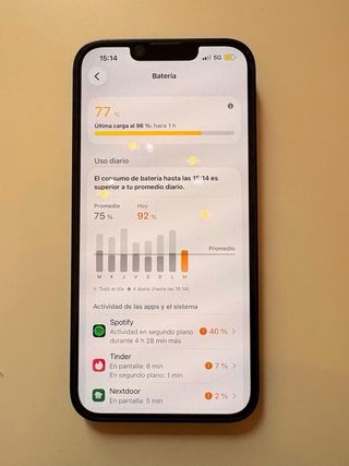 iPhone 13 (6.1) con funda y protectores pantalla