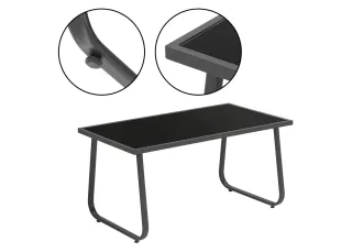 Conjunto Muebles Exterior: Sofa, 2 Sillas y Mesa