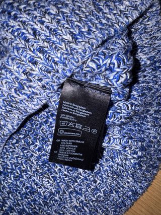 Jersey de Algodón H&M – Talla L – Color Azul