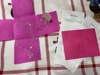 Conjunto Tous Collar y Pendientes Cool Color