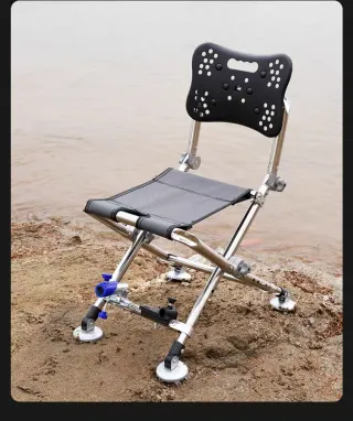 Silla todo terreno de pesca plegable