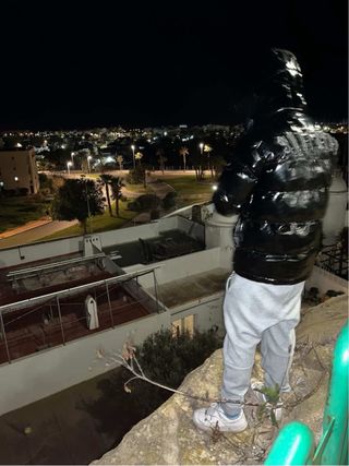 Chaqueta Trapstar Negra Brillante