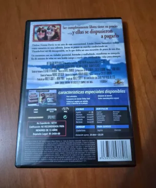 Vivir para Gozar y Thelma & Louise DVD