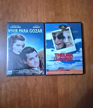Vivir para Gozar y Thelma & Louise DVD