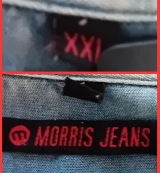 Camicia Morris Jeans Vintage Taglia 2XL