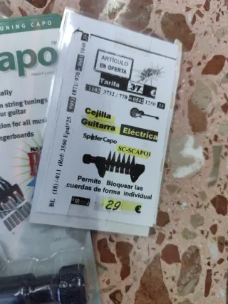 Spider Capo Cejilla Guitarra Eléctrica